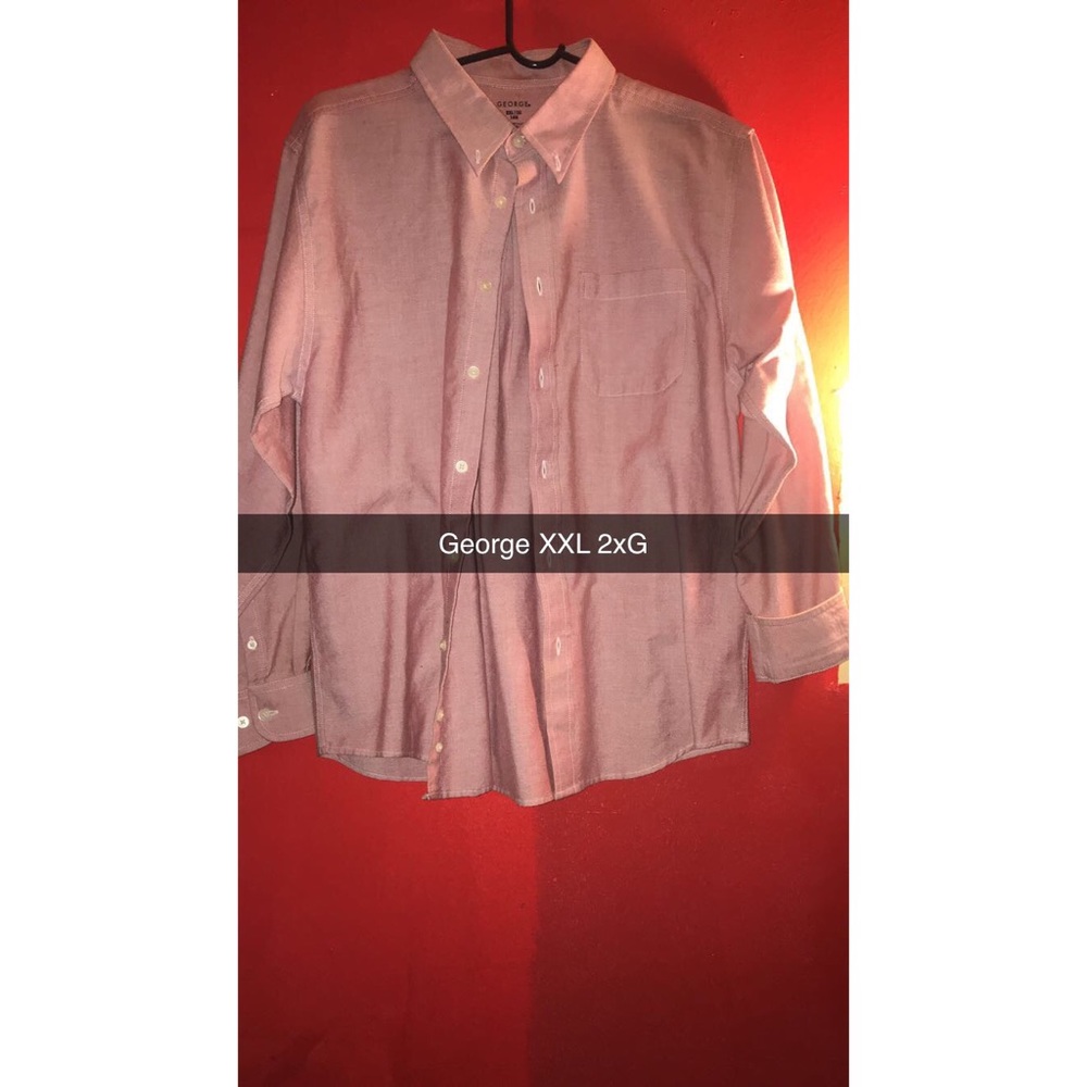 George brand button down shirt